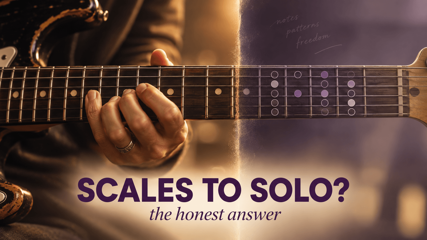 Do You Need Scales to Solo-